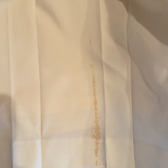 Winter white pleated skirt. - Picture 3 of 3